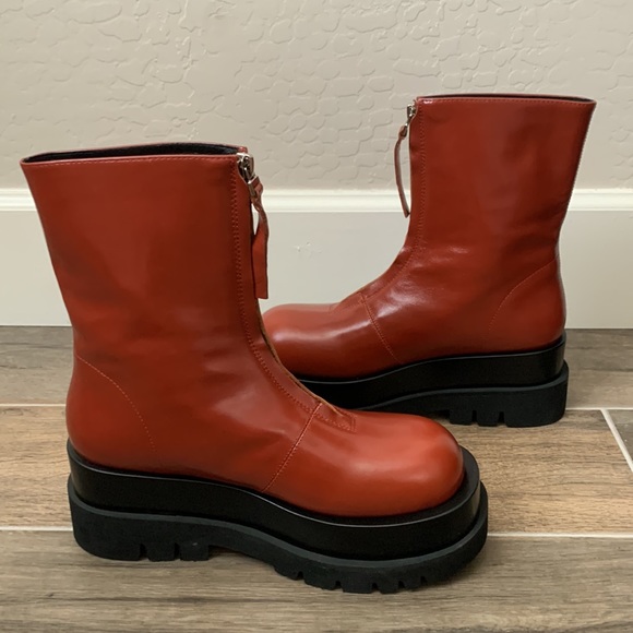 New Jeffrey Campbell Dozed Platform Chunky Boots Size 7.5 - Picture 7 of 10